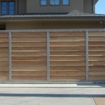 Custom Teak and stainless gate
