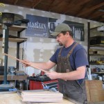 Expert craftsman at work